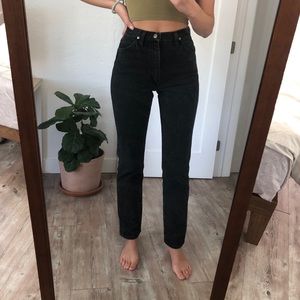 Vintage black Wranglers! Size 25/26